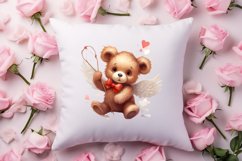 Adorable Animals Cupid Valentine Clipart sublimation Product Image 4