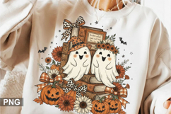 Halloween Ghost Sublimation - Halloween Design Product Image 1