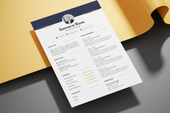 24 Elegant Simple Resume-Canva Product Image 4