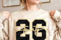 Happy New Year Svg Png Glitter New Year Crew Trendy Design Product Image 4