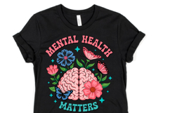 Mental Health Matters Svg | Svg Files for Cricut | Shirt Svg Product Image 1