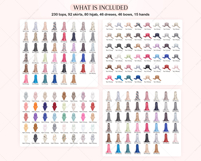 Muslim Woman Clipart Portrait Creator Product Image 4