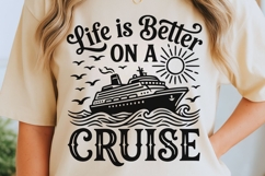 Life Is Better On A Cruise Svg, Family Cruise Svg. Product Image 5