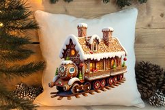 Watercolor Santa Claus Sublimation Clipart, Santa PNG Product Image 4