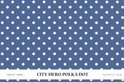 City Hero Polka Dot Digital Patterns Product Image 6