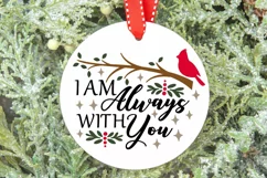 I Am Always With You Svg, Red Cardinal Memorial Svg. Product Image 3