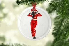 Cosy Christmas Girls Sublimation Design |7 PNG Files 300 DPI Product Image 2