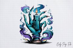 Spectral Halloween Clipart PNG Product Image 1