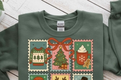 Retro Christmas Collection Png, Girly Christmas Png, Winter Product Image 4