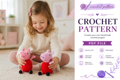 Pig Amigurumi Crochet Pattern PDF Product Image 5