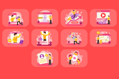 Social Media Illustration Pack Product Image 4