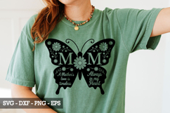 Mom Butterfly SVG Design - Mother&#039;s day SVG Product Image 4