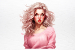 Pink Christmas Collection Sublimation PNG Product Image 4