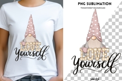 Valentine gnome png design for T-shirts Product Image 4