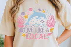 Live Like A Local Svg, Summer Beach Svg, Coastal Summer Svg. Product Image 6