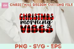 Christmas Morning Vibes svg- Holiday SVG Product Image 5
