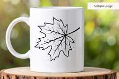 Hand Drawn Maple Leaf SVG Product Image 4