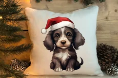 Christmas Dogs Sublimation Clipart, Christmas Dog Clipart Product Image 4