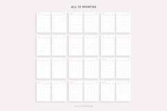 2030 Monthly Calendar with Holidays on 2 Pages, Printable Product Image 4