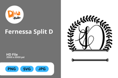Fernessa Split Monogram Product Image 1