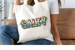Salty Beach PNG, Retro Ocean Sunset Sublimation Design Product Image 4