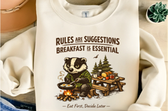 Rules Are Suggestions Camping Badger Product Image 7
