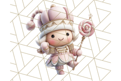 Playful Pink Nutcracker PNG, Pastel Christmas Clipart Product Image 4