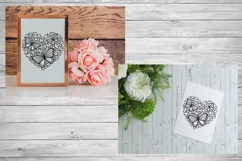 Valentines SVG Day | Butterfly SVG | Lace Heart SVG Product Image 6