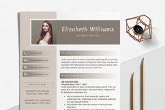 Professional Resume with Photo Template Word Bundle Product Image 5