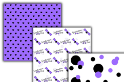 Graduation 2026 purple digital papers Product Image 3