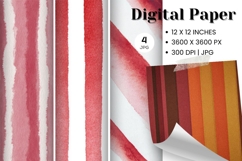 Stripe Pattern Background Gift Wrap Wallpaper Digital Paper Product Image 1
