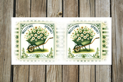 Vintage Spring | 4 Flower Sublimation Mug designs P Product Image 4