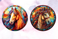 Stained Glass Horse Ornaments Bundle, Stained Glass Product Image 5