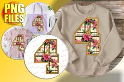 4 Doodle Letter Style Print Whimsical Celebration Design! Product Image 1