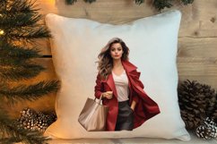 Holiday Shopping Clipart Sublimation, Christmas Shopping PNG Product Image 4