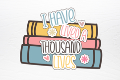 Reading Book SVG Product Image 4