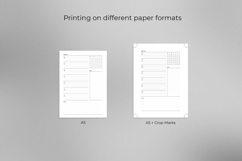 2026 Moon Phases Calendar A5 Printable PDF PNG Product Image 4