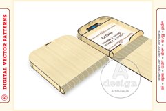 Box for Photos and USB drive laser cut vector file Ver.19 Product Image 4