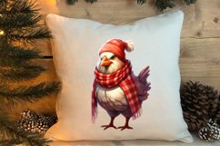 Christmas Farm Animals Sublimation Clipart Product Image 4