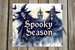 Spooky Halloween | 4 Skinny tumbler sublimation designs Product Image 4