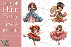 Nutcracker Ballet Clipart PNG, Sugar Plum Fairy &amp; Soldiers Product Image 1