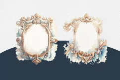 Watercolor Mystical Baroque PNG sublimation Product Image 6