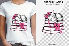 Book besties png design for T-shirts Product Image 4