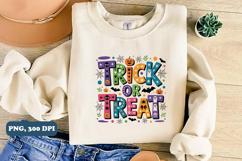 Halloween Ghost Pumpkin PNG, Trick Or Treat Png Product Image 4