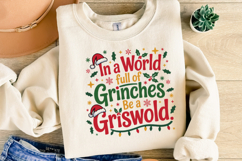 In a world full of Grinches Be a Griswold Svg | Shirt Svg Product Image 5