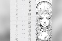 80 Procreate Tropical Girls Stamp Brushes Product Image 7