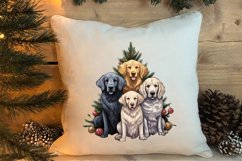 Christmas Tree With Many Dogs Clipart PNG Product Image 4