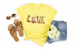 Sublimation Designs | Love Gnome | Fall Png | Garden Gnome Product Image 3