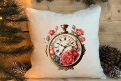Vintage Christmas Magic Clipart, Christmas Clipart Product Image 4