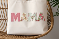 Vol.1 Patchwork Fabric Mama - PNG Product Image 4